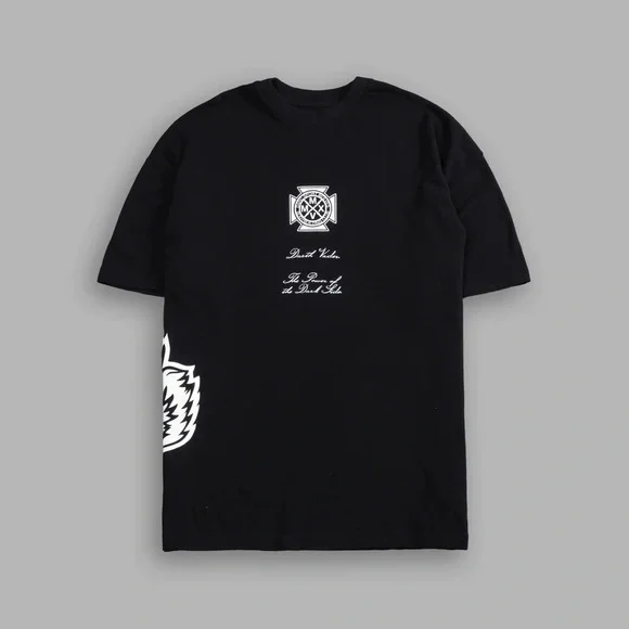 DARTH VADER "SIDE BY SIDE" OVERSIZED TEE IN BLACK